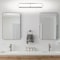 Luxrite 24 Inch LED Vanity Light Brushed Nickel 3CCT 300K-5000K 25W 1750LM Dimmable Over Mirror Light LR32132-1PK - alternate 4